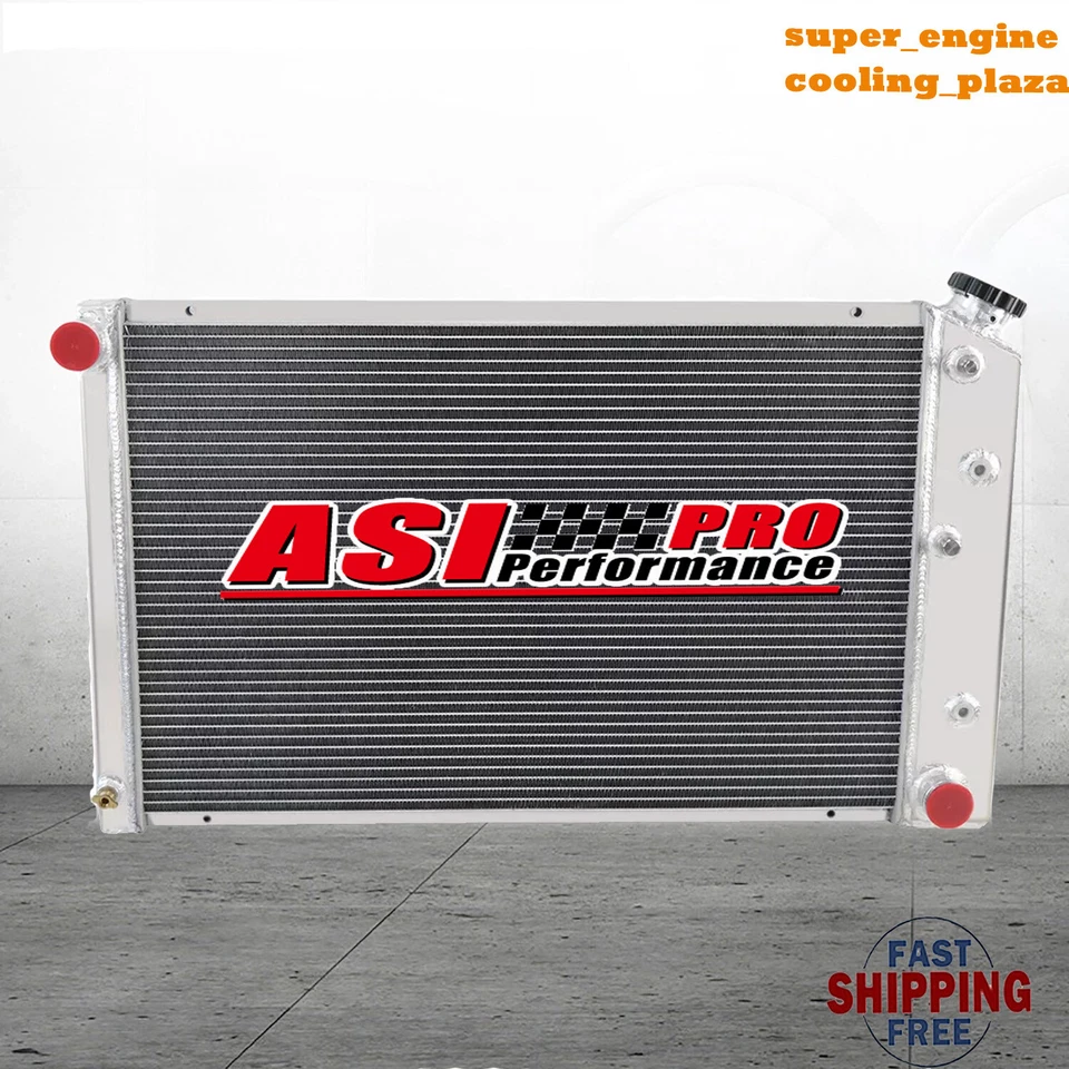 4-Row Core Radiator Fits 1975-1979 Chevy Nova /1970-1981 Chevy Camaro GMC AT/MT — 第 3/4 张图片