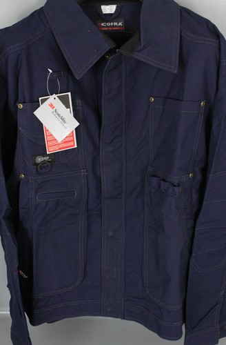 Cofra BRUXELLES Jacke V050-0-01 Arbeitsjacke Gr 62 Bundjacke navy/blau B40-XEL - Bild 7 von 7