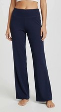 M&S Trousers Women's Stretch Soft Touch Elastic Waist Wide Leg Jogger