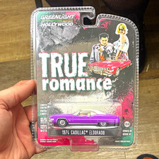 Greenlight Hollywood True Romance 1974 Cadillac Eldorado 1:64 Diecast Limited