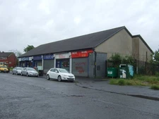 Photo 6x4 Shops on Wardie Road Easterhouse/NS6865 Post Office now closed c2017