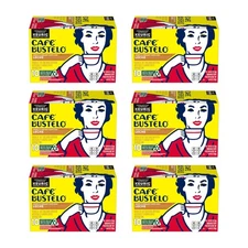 Café Bustelo Café con Leche Flavored Espresso Style Coffee, 60 Keurig K-Cup Pods