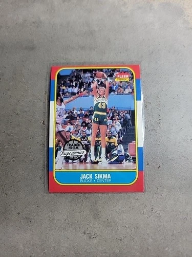 1986-87 Fleer - Jack Sikma #102