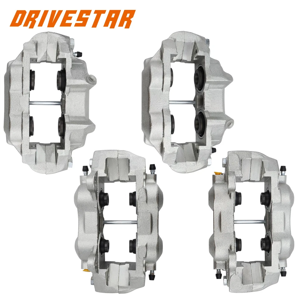 4Pcs For 1965-1982 Chevrolet Corvette Front Rear Left Right Disc Brake Calipers - Image 2 of 4