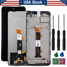 New LCD Touch Screen Digitizer  Frame For Cricket Outlast U680AC Jetmore U680AA