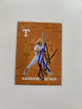 Andrew Fischer Signed Autographed 2025 Onit Fusion Series Card Tennessee Read