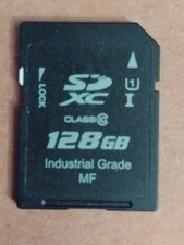 128GB Industrial SD Card SDXC UHS-I Class 10 MLC High Endurance -40 F