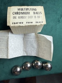 🔥Multiplying Chromium Balls Made Of BRASS!! RARE!!! Collectible Magic🔥🔥