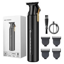 Hair Clippers for Men,Professional Hair Trimmer Barber Cordless T-Blade Hair ...