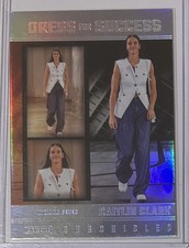 2025 Panini Caitlin Clark Chronicled - Dress For Success Caitlin Clark #63 Holo