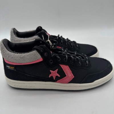 Converse Fastbreak Pro Mid Cordura Black Suede Total Eclipse Sneakers M8.5 W10