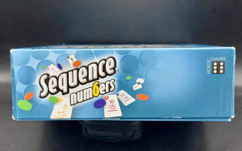 Sequence Numbers Board Game Nordic Games 2015 Num6ers Complete REPRINTED INSTRUC - Image 4 of 4