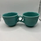 Fiesta Turquoise Green Tea Cup HLC Homer Laughlin Vintage Fiestaware 2