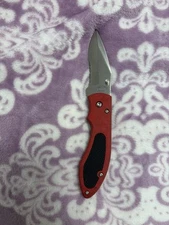 Frost Cutlery Chipaway Cutlery Folding Pocket Knife Liner Lock Plain *Red