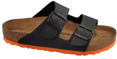 Birkenstock Arizona desert soil black orange 36 -39 schmal/normal 1026833 Kids