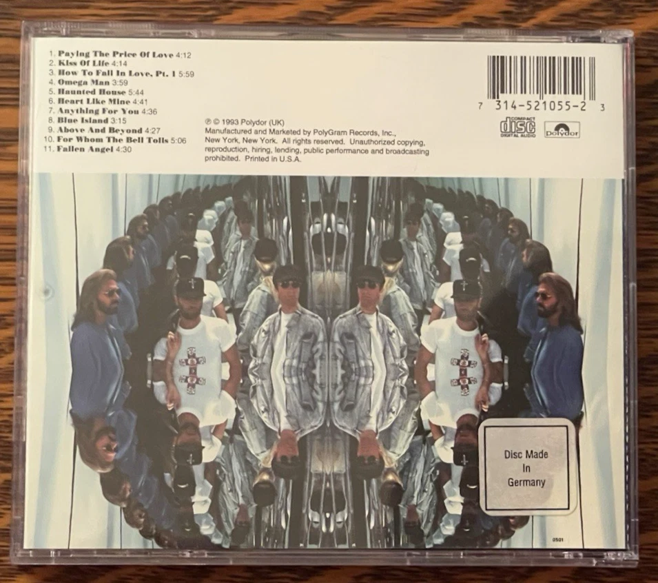 CD~ BEE GEES~ 1993~ SIZE ISN'T EVERYTHING~ GERMAN IMPORT - Image 4 of 4