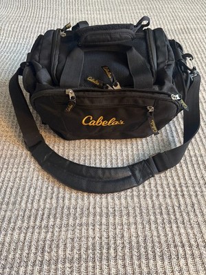 Cabela's Black Hunting Field Shoulder Bag Utility Gear Pack Padded Strap (131)