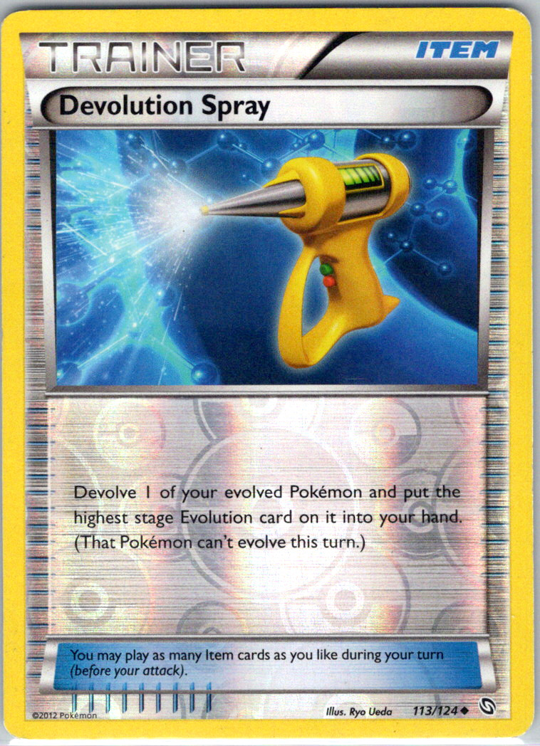 Devolution Spray 113/124 Dragons Exalted Uncommon Reverse Holo 2012 LP