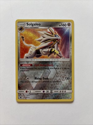 Solgaleo 99/168 Rev Reverse Holo SM Celestial Storm Pokemon NM