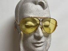 1960's B L RAY-BAN Shooters With Case. Excellent Condition. With Prescription.