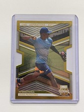 2023 Panini Elite Extra Edition Jose Perdomo Aspirations Die Cut Gold #/24