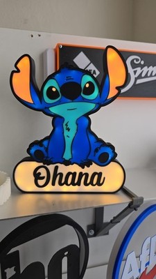 Ohana Stitch Lampe/Aufsteller 3D