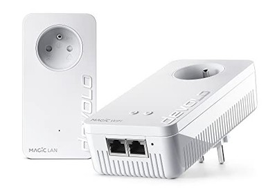 Devolo Magic 2 WiFi 6 Starter Kit Powerline Adapter 2400 Mbit s Gigabit Ethernet