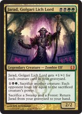 Moderate Play x 1 Jarad, Golgari Lich Lord Return to Ravnica