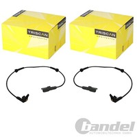 2X Triscan ABS-SENSOR Raddrehzahl Vorne Passend FüR CitroËN C4 DS4 DS5 Peugeot 3