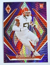 2024 Panini Phoenix - Rookies Michael Hall Jr. #228 Purple Hyper (RC)