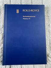 1971 Rolls Royce Phantom Vl Motor Car Automobile Manual Owner Handbook
