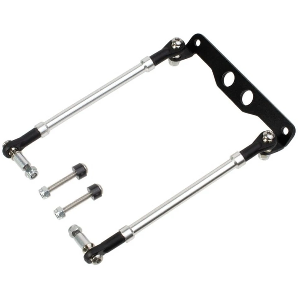 Barra de soporte de torre de choque de aluminio para 1/10 ORV Tamiya Monster Beetle Blackfoot Foto 2 de 4