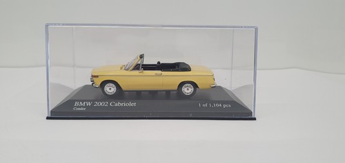 1/43 BMW 2002 CABRIOLET 1971 YELLOW MINICHAMPS 400021132 NO SCHUCO NO KYOSHO - Picture 11 of 12