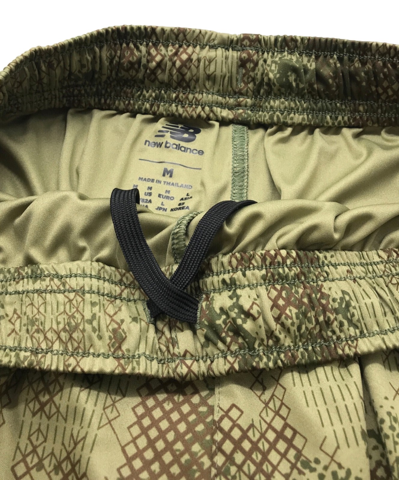 STONE ISLAND/ NEW BALANCE Football Shorts/ Olive/ Size L thumbnail 3