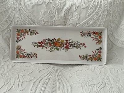 Vintage Aynsley England Obstmuster, Sandwich-/Teetablett Melamin