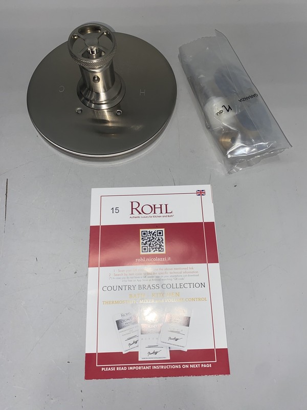 Rohl Campo 3/4'' Thermostatic Trim Without Volume Control A4914IWSTN