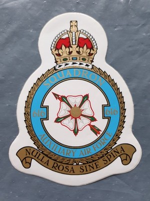 Royal Air Force 616th Squadron Auxiliary Air Force Aufkleber