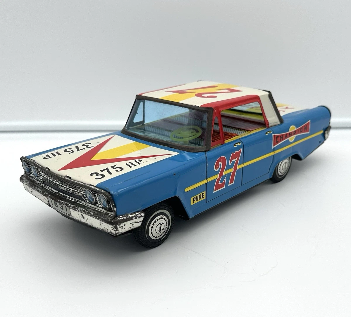 1960年代　昭和レトロ　ロータス・ハイスピードレーサー　電動ブリキカー／箱付き Speed Racer Vintage & Antique Toys for sale - eBay