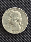 1963-D 25c Washington Quarter