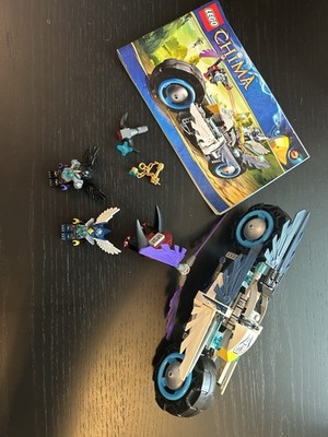 LEGO Legends of Chima Eglor's Twin Bike 70007 100% COMPLETE - Used