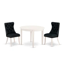 3 Piece Dining Table Set for Small Spaces