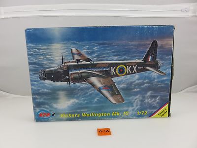 MPM Vickers Wellington Mk. IC 1/72 Scale Plastic Model Kit No. 72099 UNBUILT