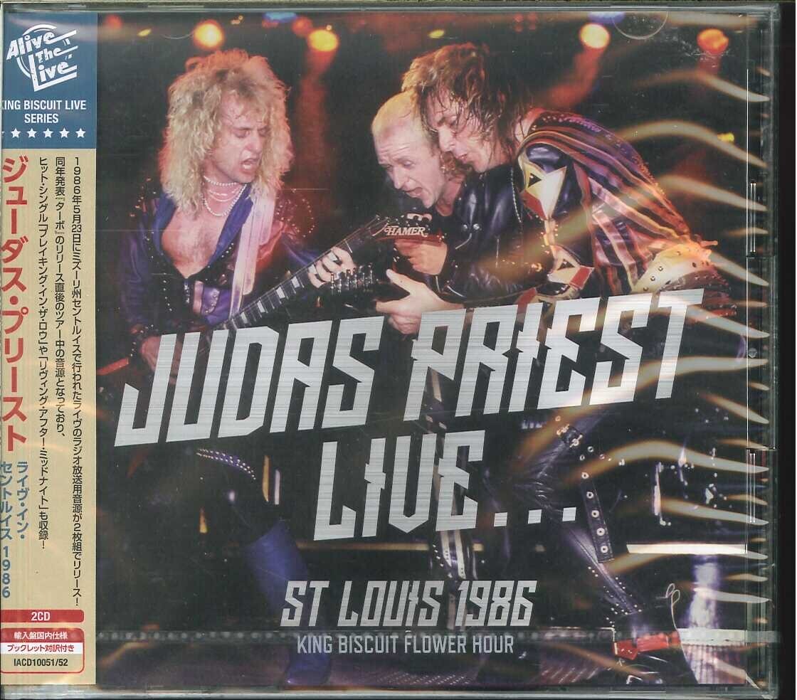 その他 Live St Louis 1986 King Biscuit Flower Hour [CD] JUDAS PRIEST LIVE ST LOUIS 1986 KING BISCUIT FLOWER HOUR