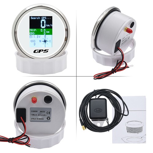 85mm Digital GPS Tachometer Geschwindigkeitsmes Für Boot Auto LKW - Bild 10 von 14