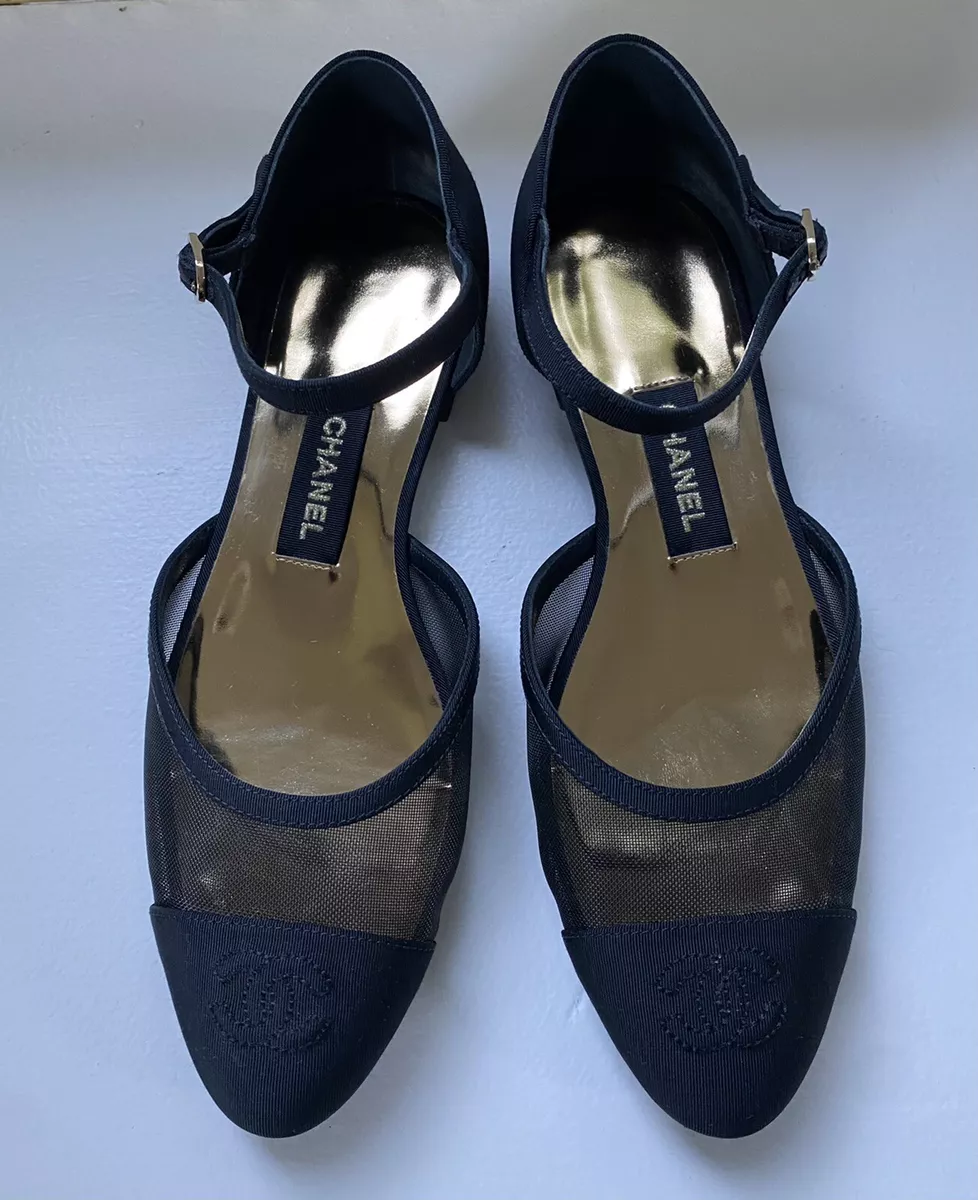 Replica Chanel Slingbacks Heel G35259 Lambskin Black