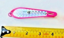 Kingfish Holographic Drone Trolling Spoon 4 Inch Mustad Hook Mackerel,ONO Pink