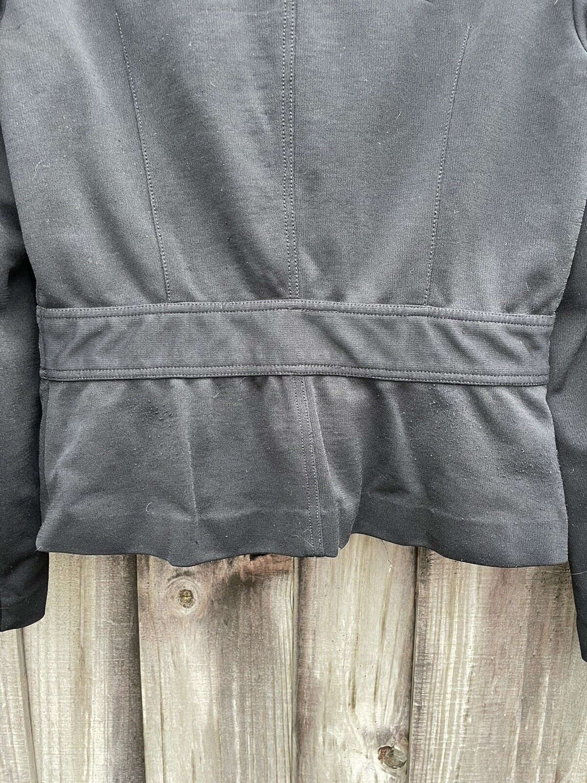 Ann Tjian for Kenar vintage black zip up jacket c… - image 3