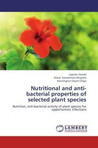 Thumbnail - Nutritional And Anti-bacterial Properties Of Selected Plant Species