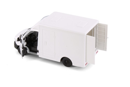MERCEDES-BENZ SPRINTER BOX TRUCK WHITE 1/48 DIECAST CAR KINSMART 5471DW - Picture 5 of 5