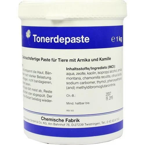 PHARMAMEDICO GMBH TONERDE Paste vet. 1 kg PZN 3674779